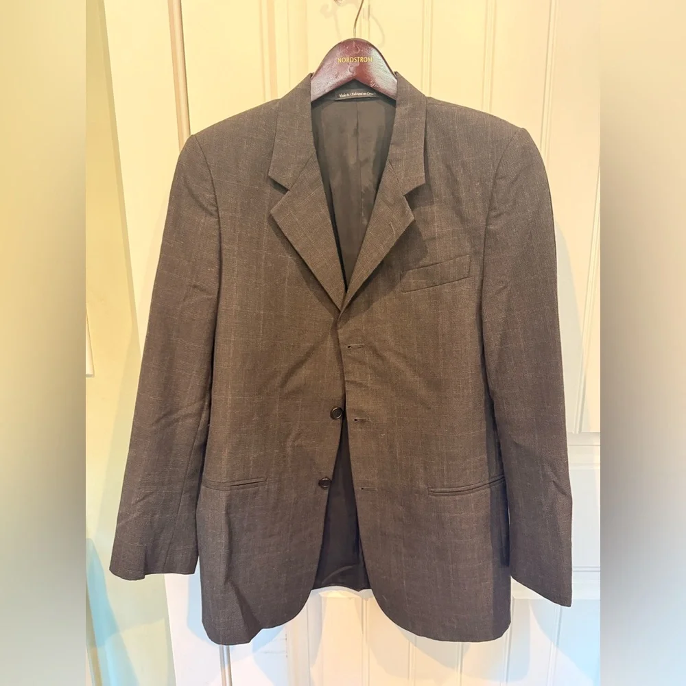 Perry Ellis Wool Blend Suit - Youth Size 20 (Fits Men's XS)